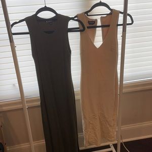 Two simple dresses